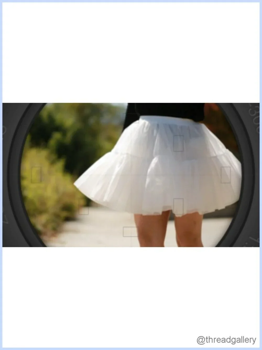 Women's Petticoat 50s 4 Levels Hoopless Short Length Tulle Crinoline